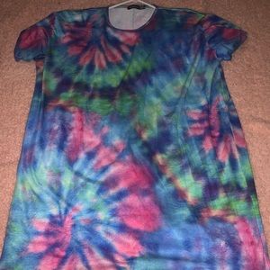 Tie Dye T-Shirt Dress